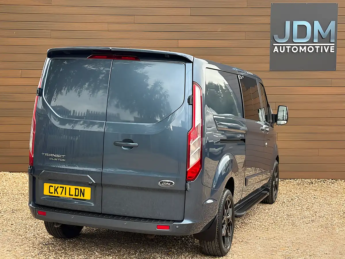 Used 2021 Ford Transit Custom 320 Limited Blue Metallic - Interior and Exterior details 3