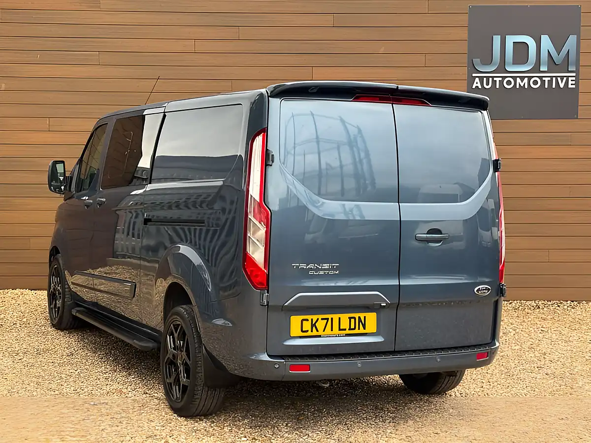 Used 2021 Ford Transit Custom 320 Limited Blue Metallic - Interior and Exterior details 7