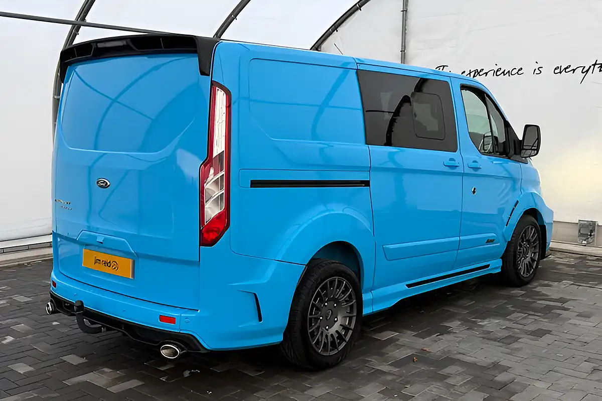 Used 2021 Ford Transit Custom 320 Limited Ms-Rt Combi Blue - Interior and Exterior details 11