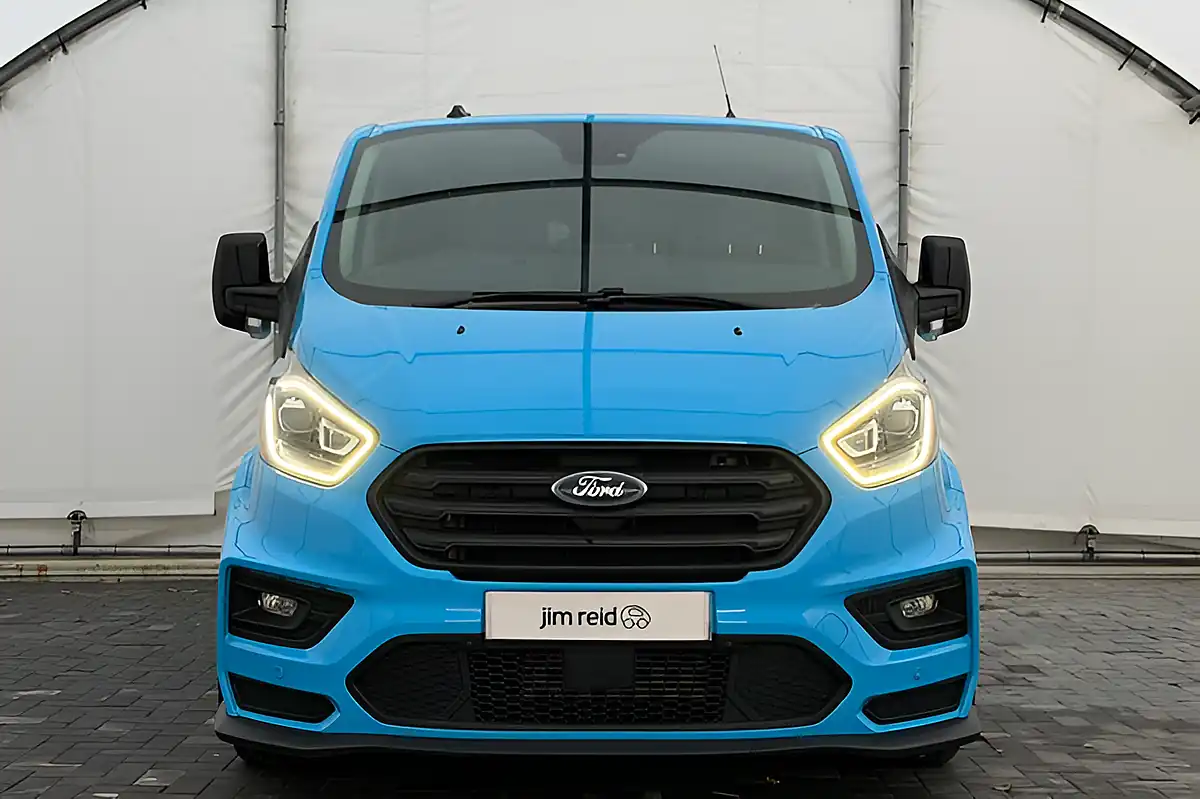 Used 2021 Ford Transit Custom 320 Limited Ms-Rt Combi Blue - Interior and Exterior details 2