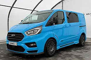 Used 2021 Ford Transit Custom 320 Limited Ms-Rt Combi Blue - Interior and Exterior details 3