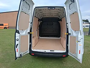 Used 2021 Ford Transit Custom 340 Panel Van L2 H2 White - Interior and Exterior details 10