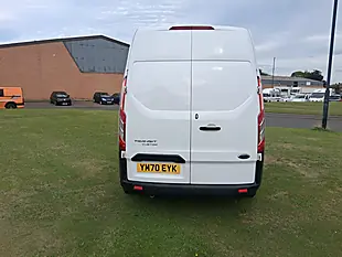 Used 2021 Ford Transit Custom 340 Panel Van L2 H2 White - Interior and Exterior details 4