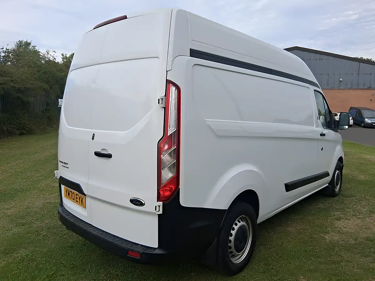 Used 2021 Ford Transit Custom 340 Panel Van L2 H2 White - Interior and Exterior details 5