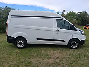 Used 2021 Ford Transit Custom 340 Panel Van L2 H2 White - Interior and Exterior details 6