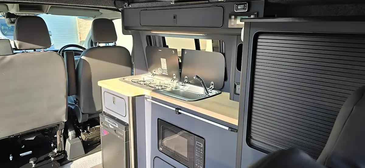 Used 2021 Ford Transit Custom Campervan White - Interior and Exterior details 19