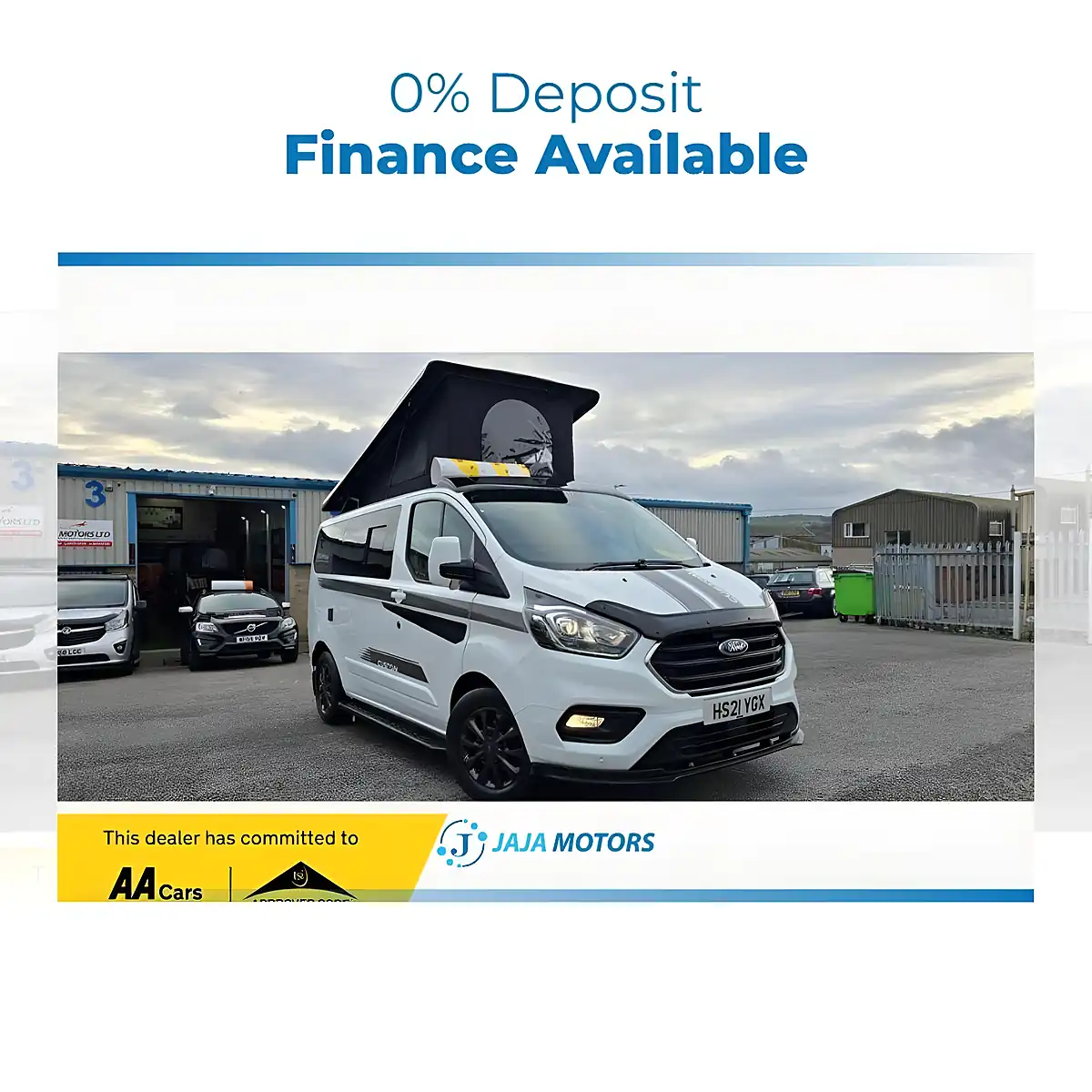 Used 2021 Ford Transit Custom Campervan White - Interior and Exterior details 4