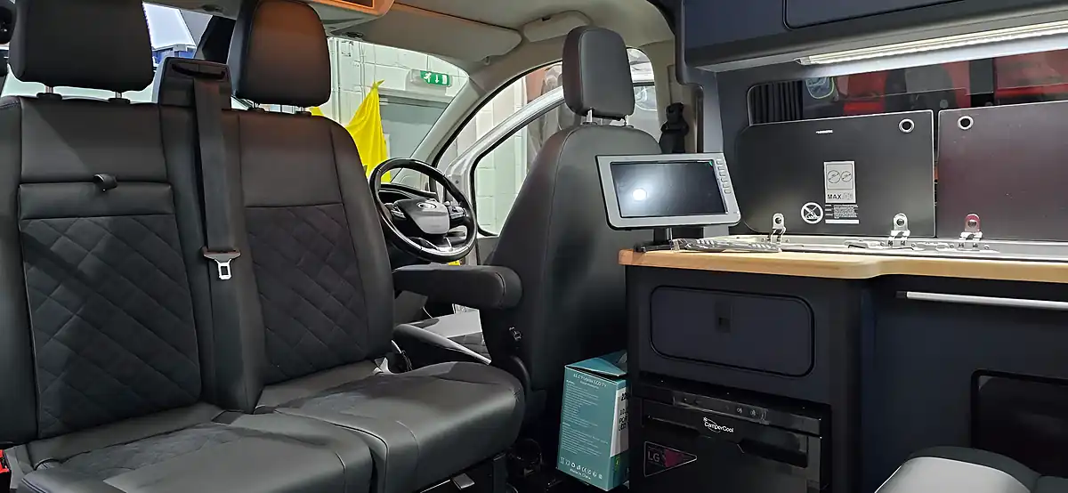 Used 2021 Ford Transit Custom Campervan White - Interior and Exterior details 7