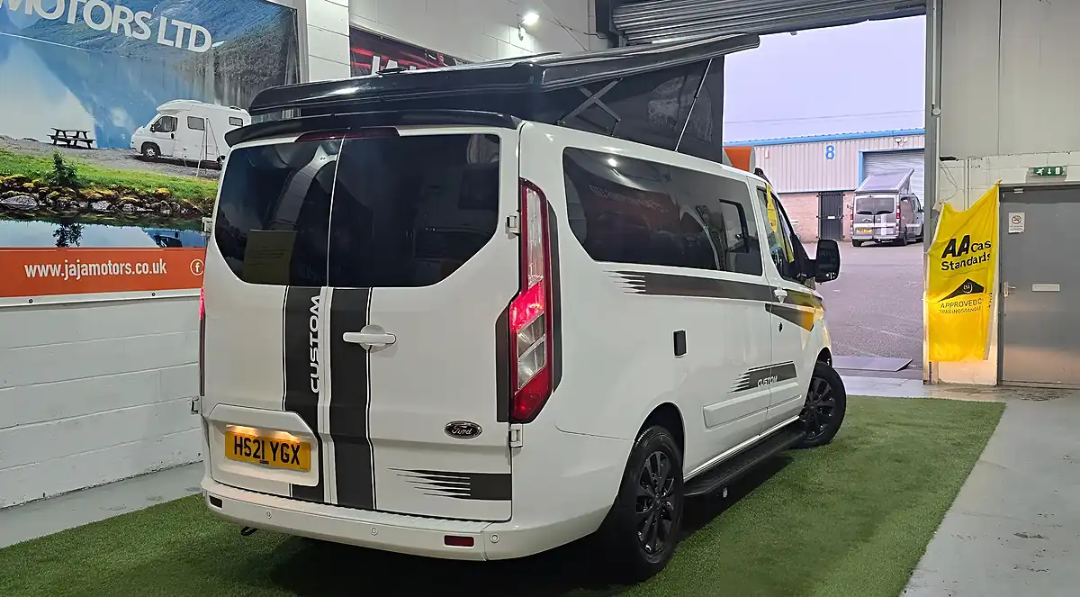 Used 2021 Ford Transit Custom Campervan White - Interior and Exterior details 9
