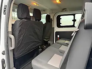 Used 2021 Ford Transit Custom Leader Crew Van Double Cab White - Interior and Exterior details 16