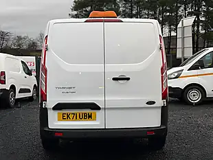 Used 2021 Ford Transit Custom Leader Crew Van Double Cab White - Interior and Exterior details 5