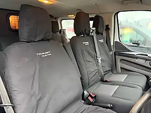 Used 2021 Ford Transit Custom Leader Crew Van Double Cab White - Interior and Exterior details 9