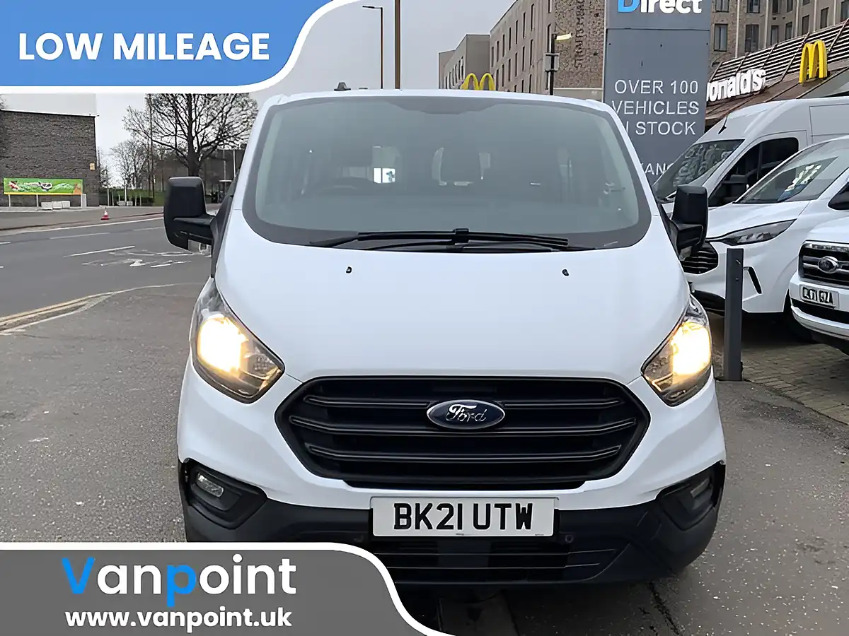Used 2021 Ford Transit Custom Leader Kombi Double Cab White - Interior and Exterior details 2