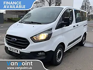 Used 2021 Ford Transit Custom Leader Kombi Double Cab White - Interior and Exterior details 3