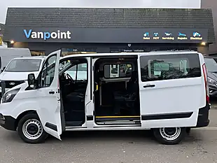 Used 2021 Ford Transit Custom Leader Kombi Double Cab White - Interior and Exterior details 5