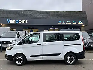 Used 2021 Ford Transit Custom Leader Kombi Double Cab White - Interior and Exterior details 6