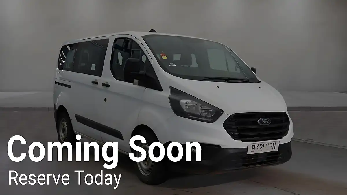Used 2021 Ford Transit Custom Leader Kombi Double Cab White - Front View