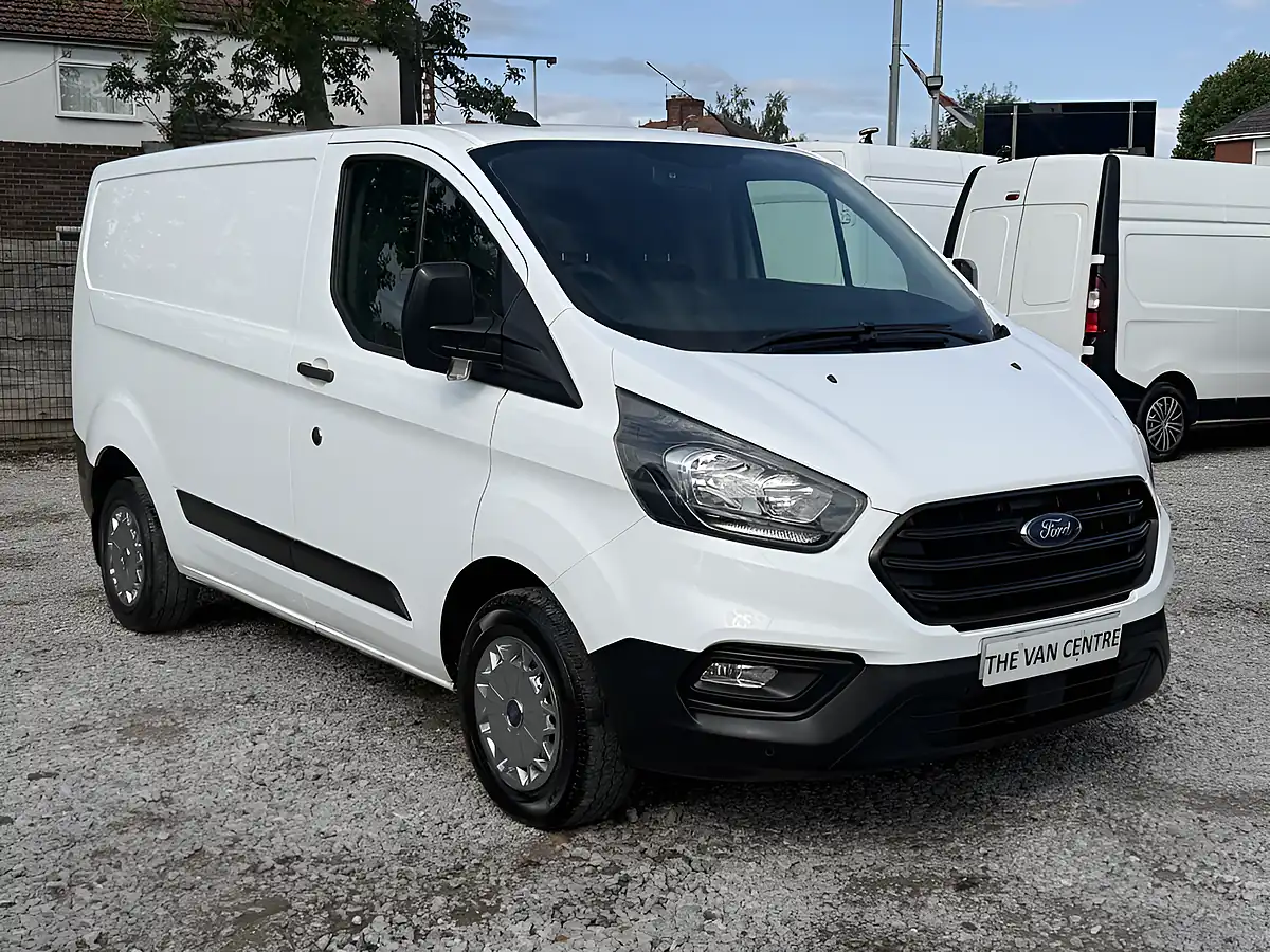 Used 2021 Ford Transit Custom Leader L1H1 (swb) White - Front View