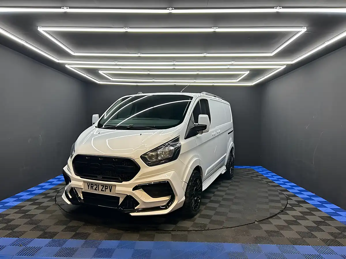 Used 2021 Ford Transit Custom Leader Panel Van White - Interior and Exterior details 10