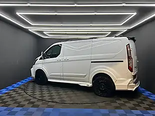 Used 2021 Ford Transit Custom Leader Panel Van White - Interior and Exterior details 11