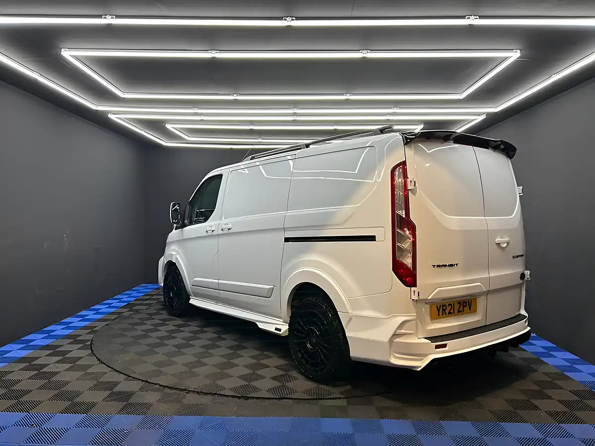 Used 2021 Ford Transit Custom Leader Panel Van White - Interior and Exterior details 18