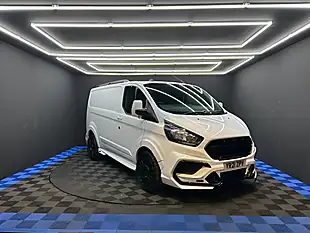 Used 2021 Ford Transit Custom Leader Panel Van White - Interior and Exterior details 2