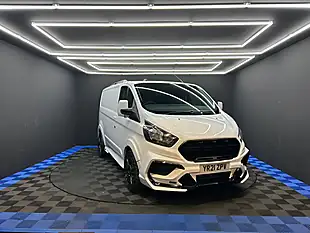Used 2021 Ford Transit Custom Leader Panel Van White - Interior and Exterior details 3