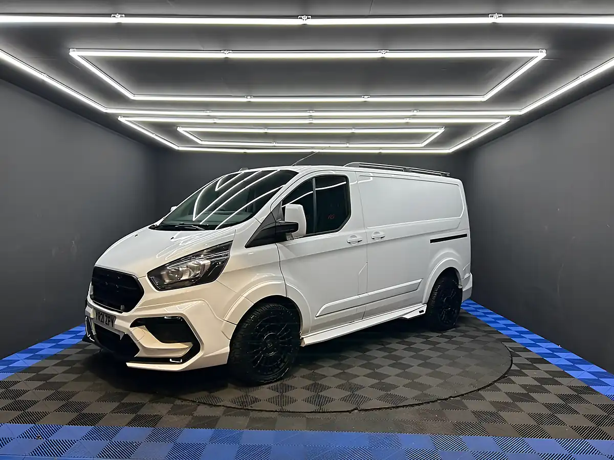 Used 2021 Ford Transit Custom Leader Panel Van White - Interior and Exterior details 8