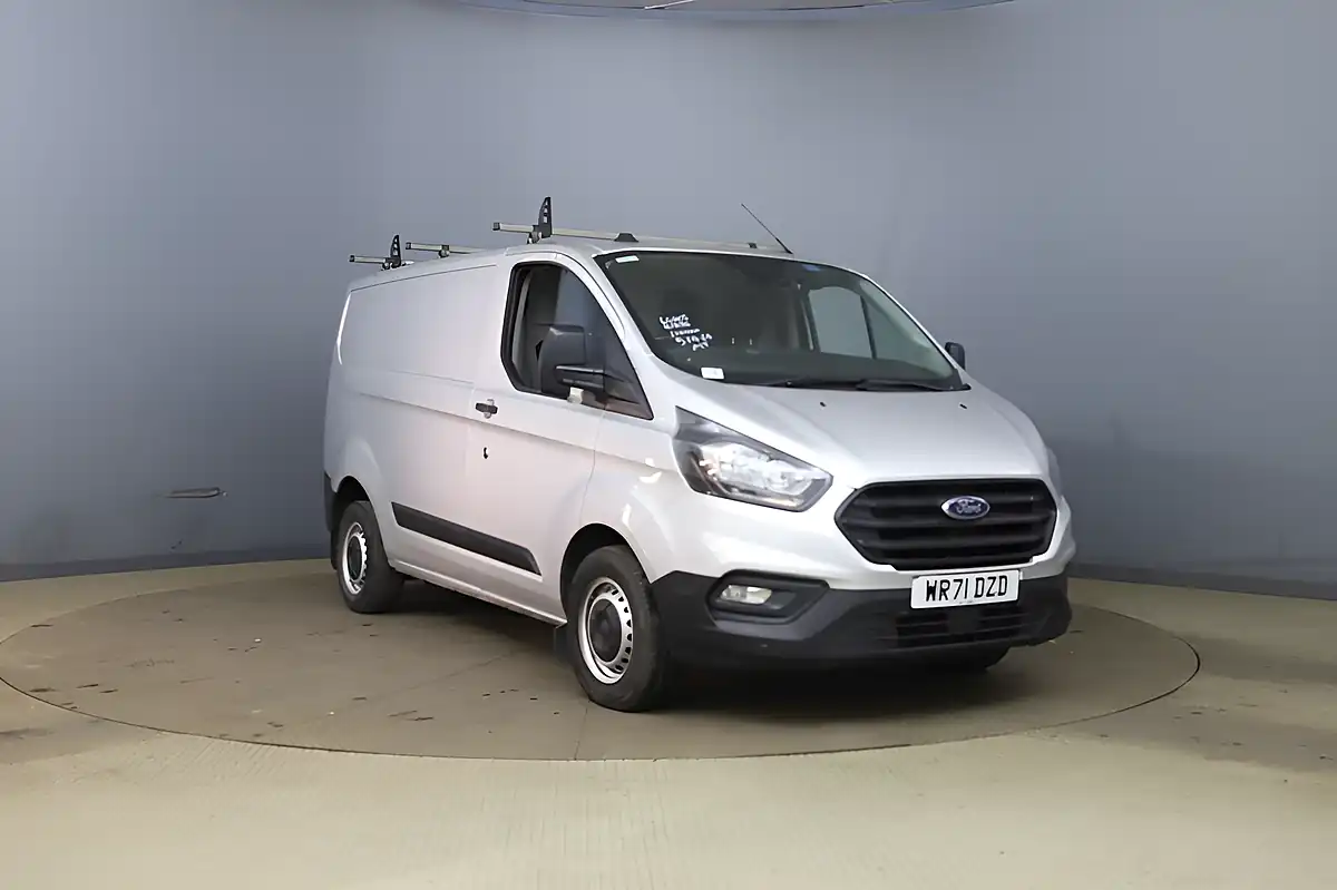 Used 2021 Ford Transit Custom Leader Silver - Front View