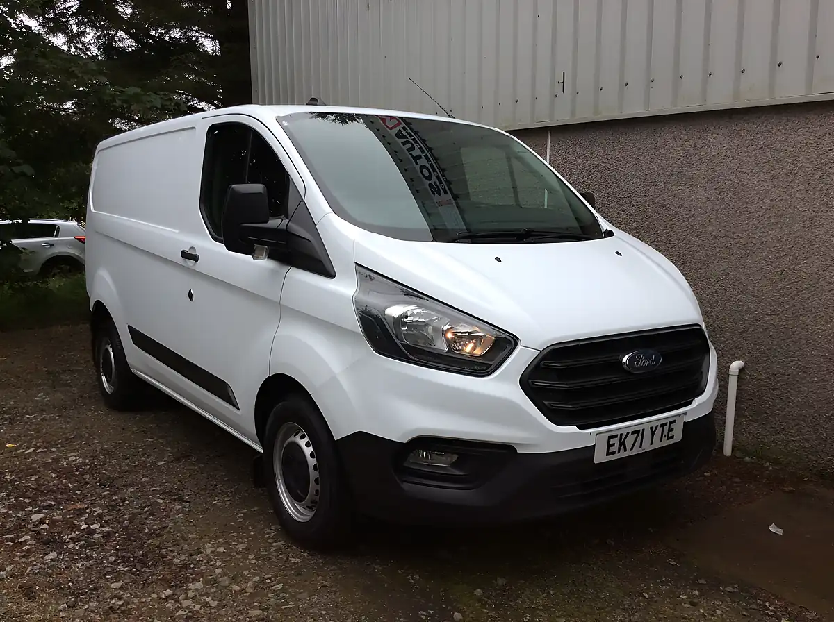 Used 2021 Ford Transit Custom Leader Van 300 L1 White - Interior and Exterior details 2