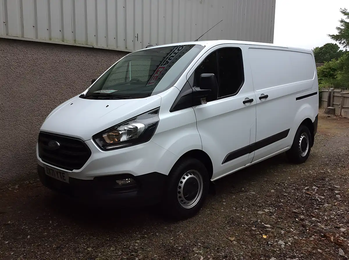 Used 2021 Ford Transit Custom Leader Van 300 L1 White - Interior and Exterior details 5