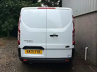 Used 2021 Ford Transit Custom Leader Van 300 L1 White - Interior and Exterior details 7
