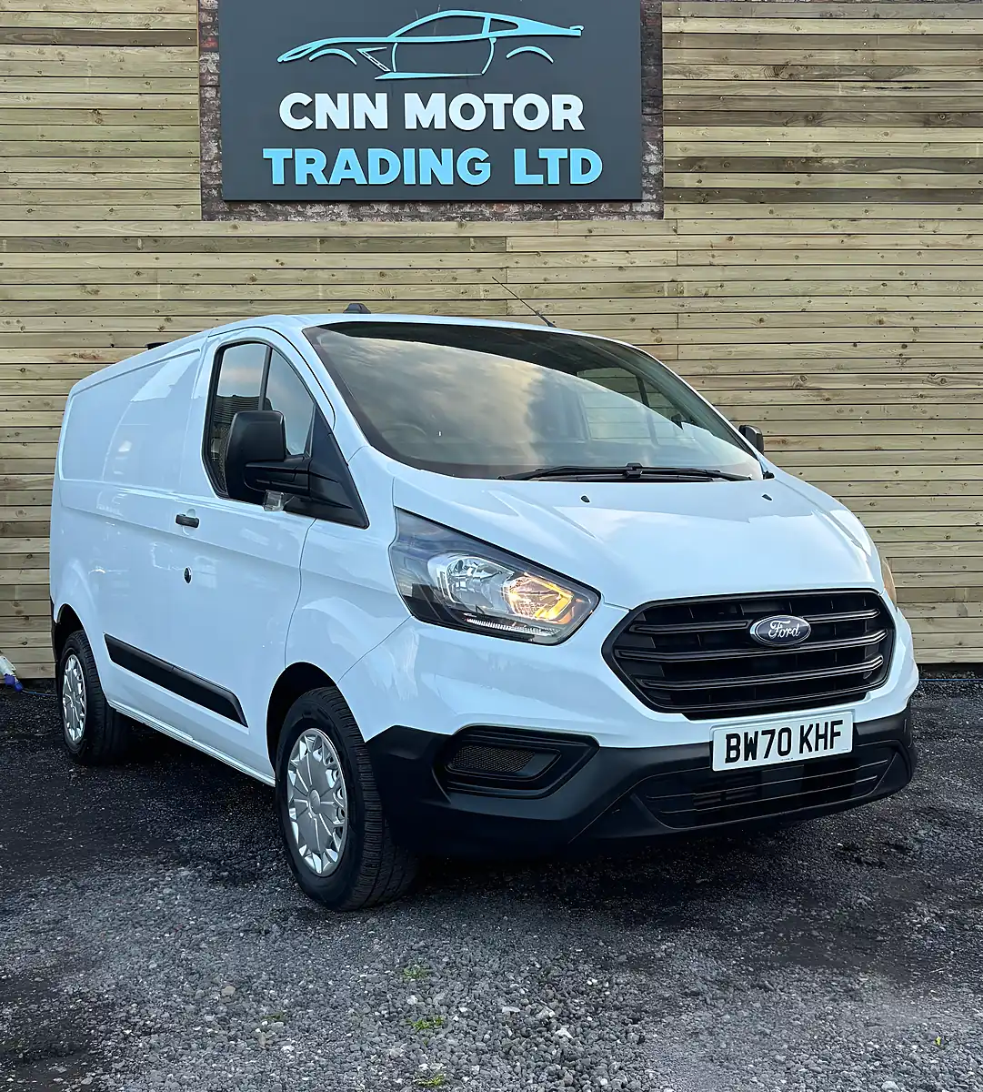 Used 2021 Ford Transit Custom Leader White - Front View