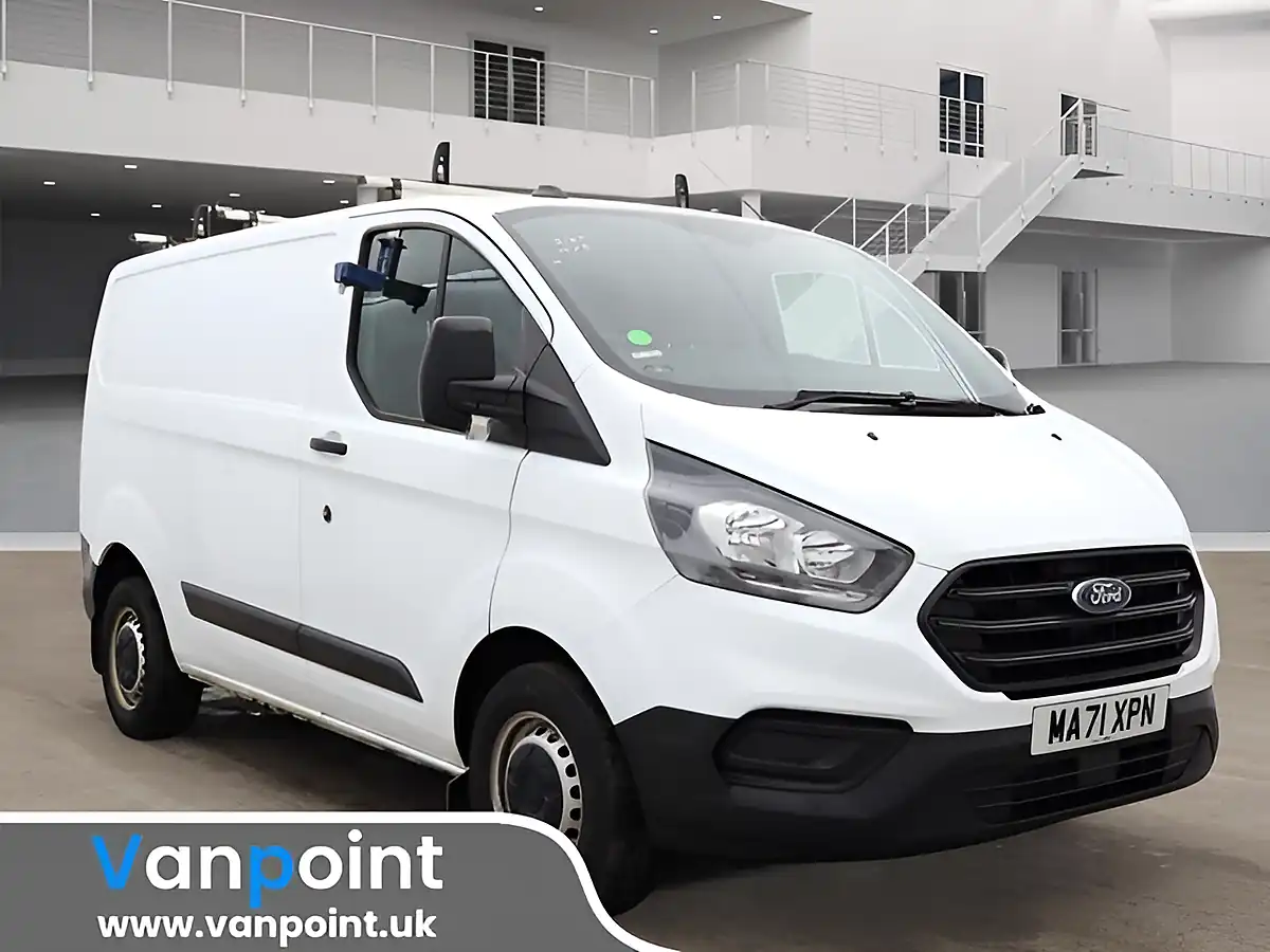 Used 2021 Ford Transit Custom Leader White - Front View