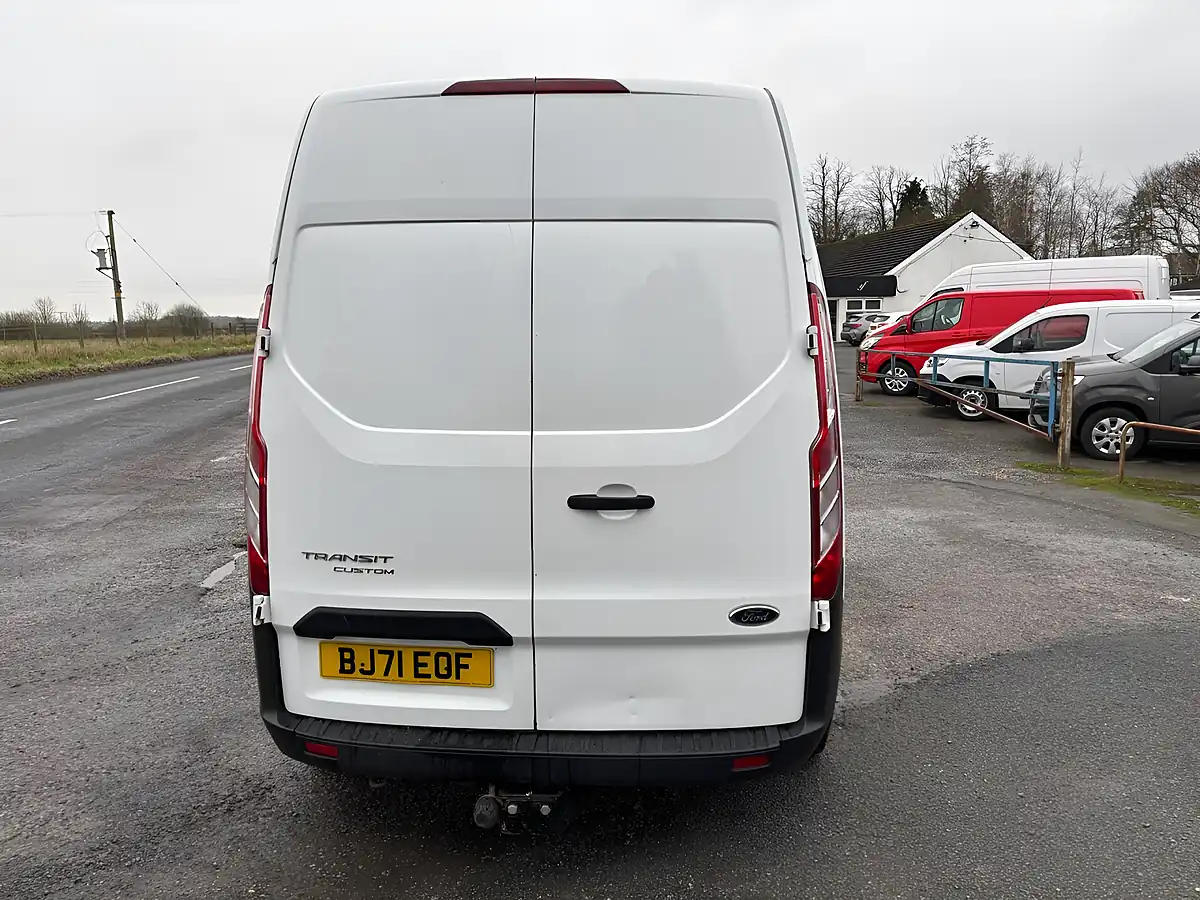 Used 2021 Ford Transit Custom Leader White - Interior and Exterior details 4