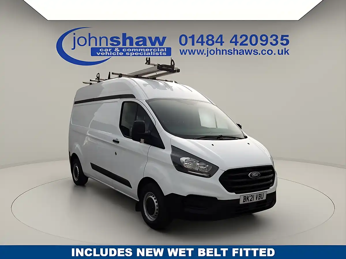 Used 2021 Ford Transit Custom Leader White - Front View
