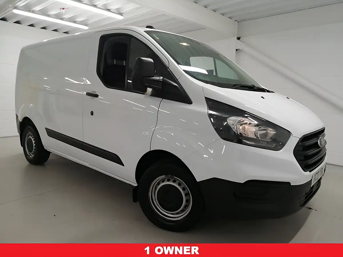 Used 2021 Ford Transit Custom Leader White - Front View