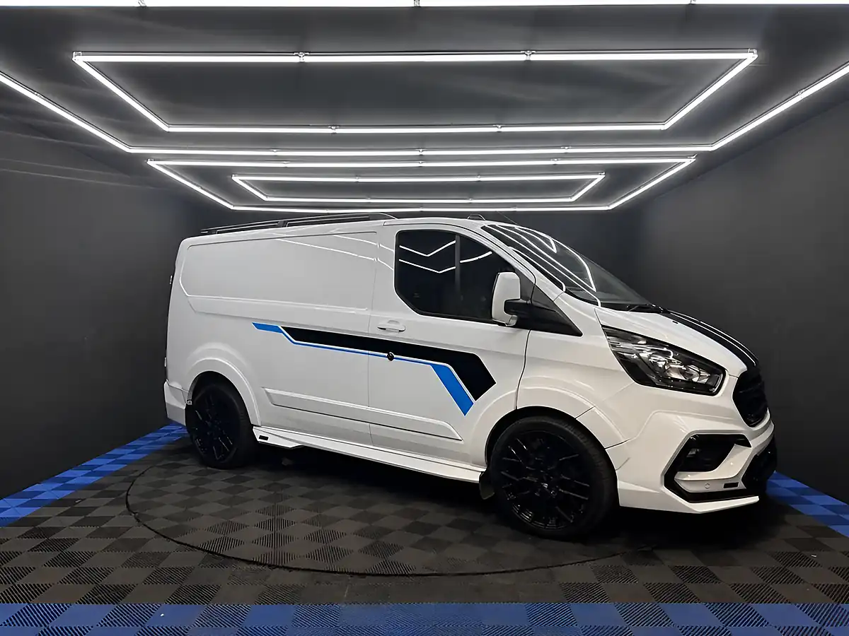 Used 2021 Ford Transit Custom Leader White - Front View