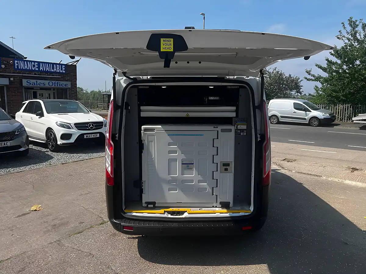 Used 2021 Ford Transit Custom Leader White - Interior and Exterior details 7
