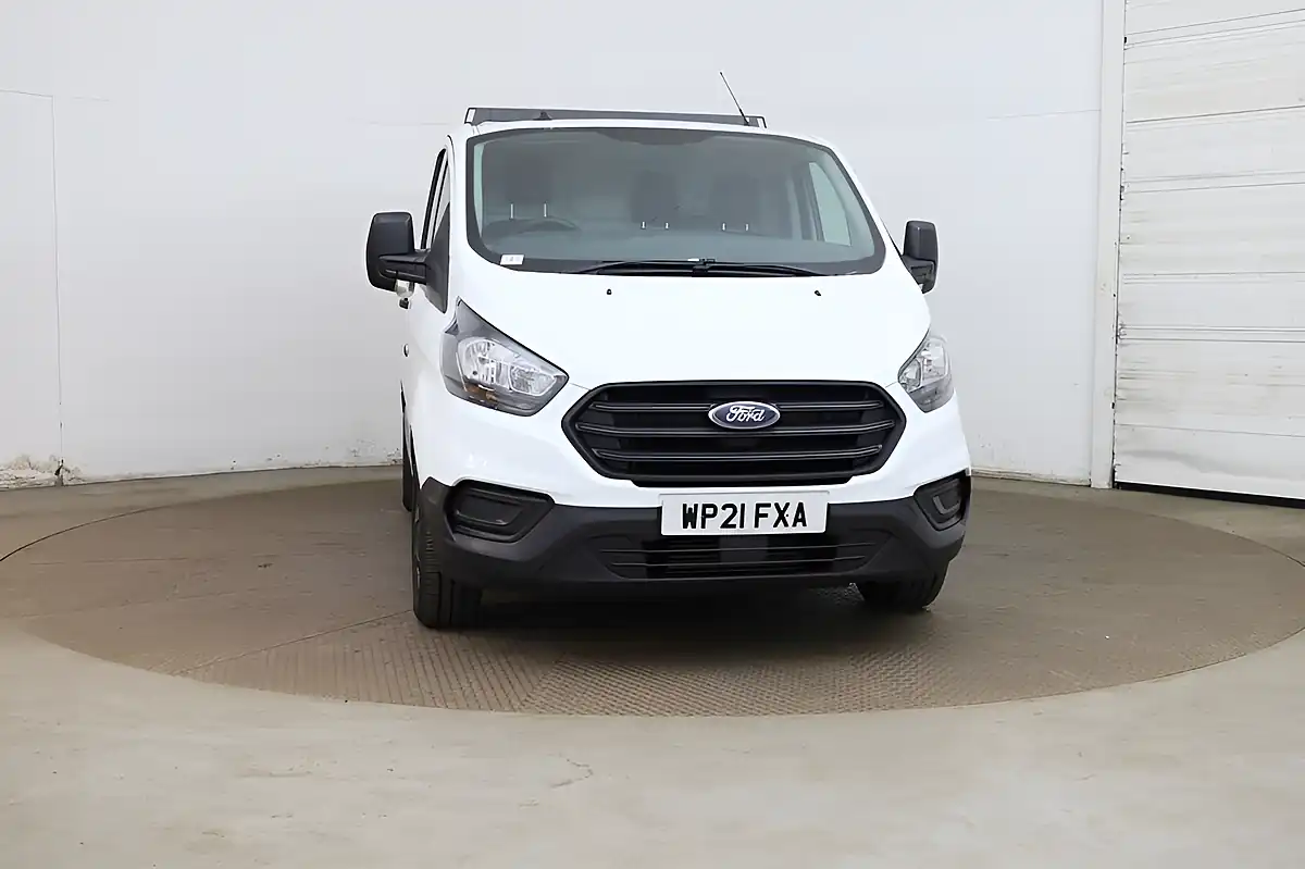 Used 2021 Ford Transit Custom Leader White - Front View