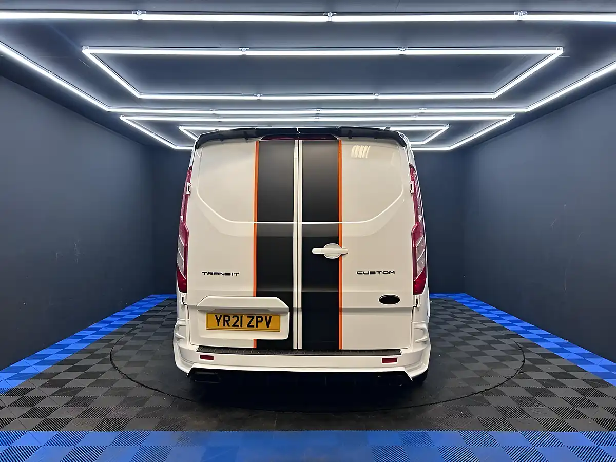 Used 2021 Ford Transit Custom Leader White - Interior and Exterior details 6