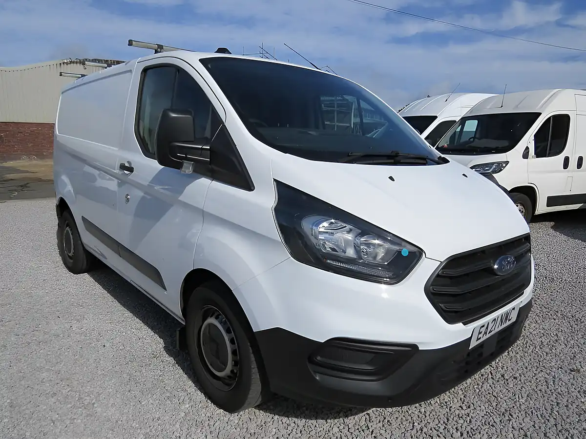 Used 2021 Ford Transit Custom Leader White - Front View