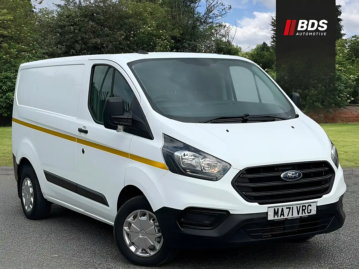 Used 2021 Ford Transit Custom Leader White - Front View
