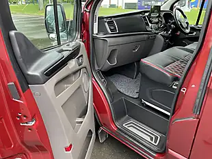 Used 2021 Ford Transit Custom Limited 5 SEAT Campervan Red - Interior and Exterior details 11