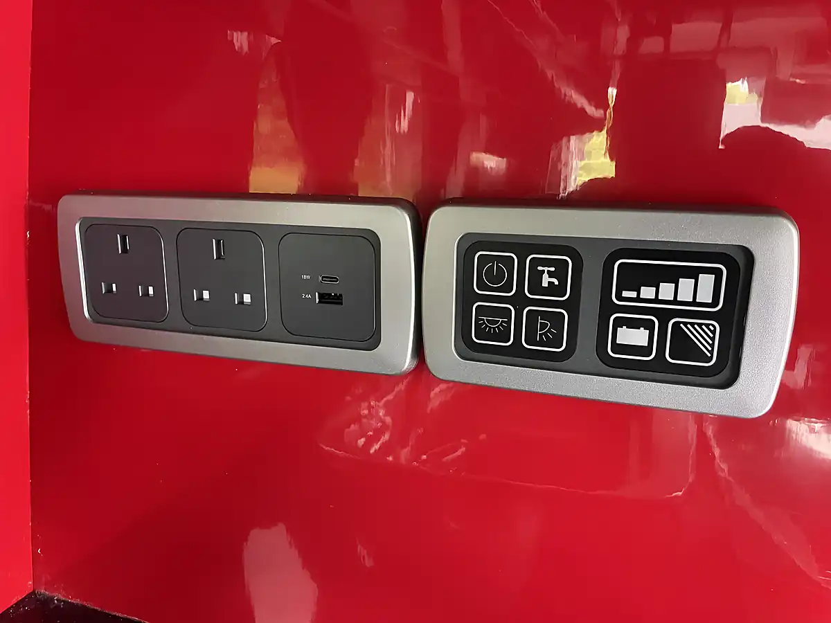 Used 2021 Ford Transit Custom Limited 5 SEAT Campervan Red - Interior and Exterior details 16