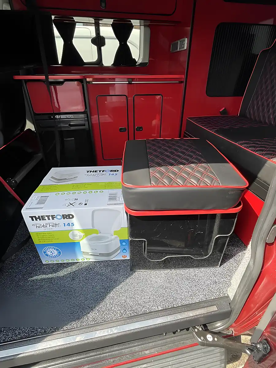 Used 2021 Ford Transit Custom Limited 5 SEAT Campervan Red - Interior and Exterior details 20