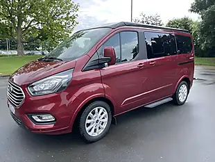 Used 2021 Ford Transit Custom Limited 5 SEAT Campervan Red - Interior and Exterior details 5