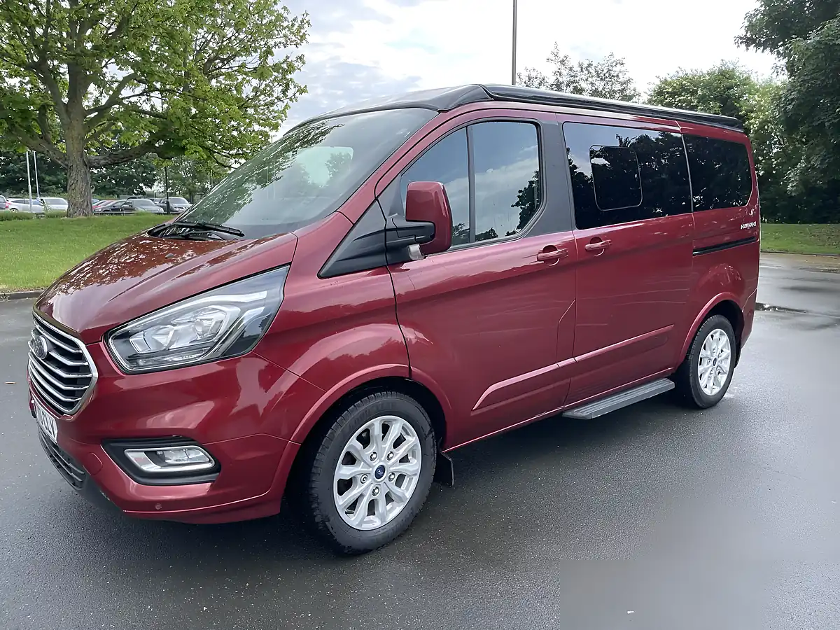Used 2021 Ford Transit Custom Limited 5 SEAT Campervan Red - Interior and Exterior details 5