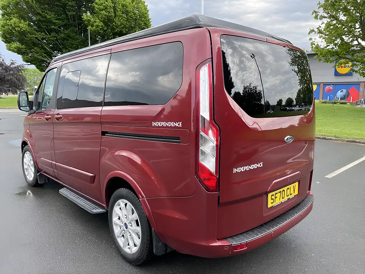 Used 2021 Ford Transit Custom Limited 5 SEAT Campervan Red - Interior and Exterior details 6