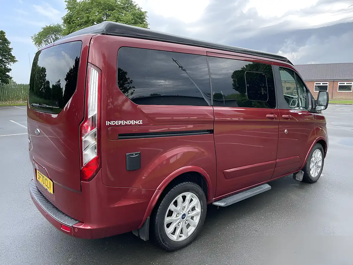 Used 2021 Ford Transit Custom Limited 5 SEAT Campervan Red - Interior and Exterior details 8